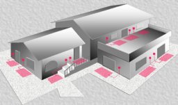 Disegno di un progetto di antifurto